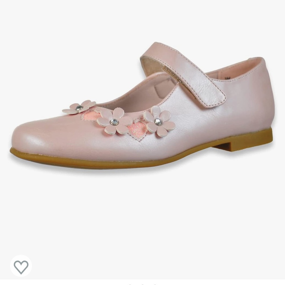 New Rachel Shoes Mary Jane Flat size 5 Walker pearl pink
